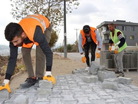 Yalova da alt yapi calismalari suruyor